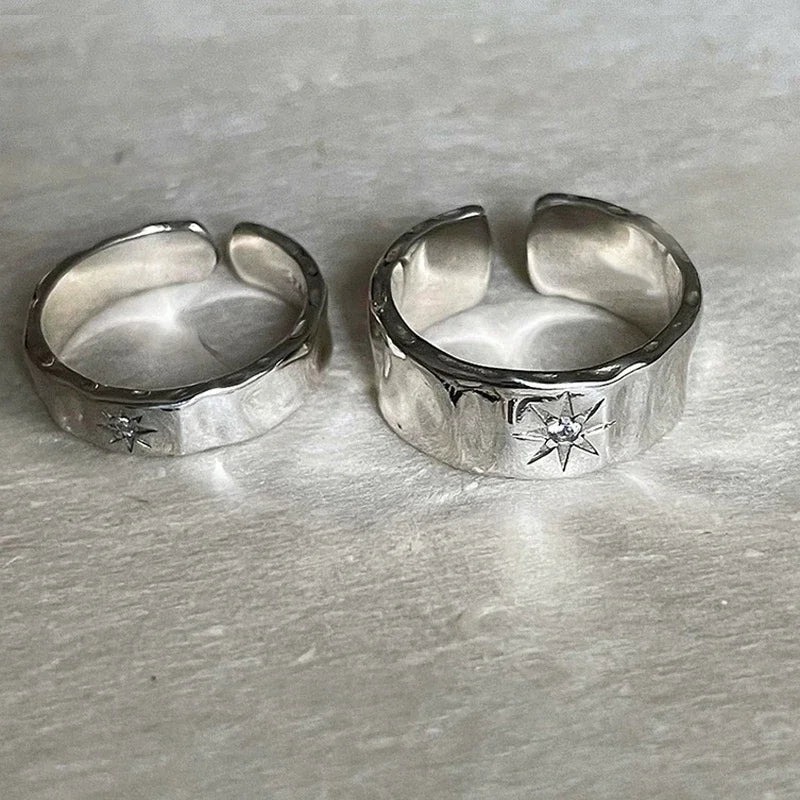 2 Star Ring Bands