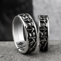 Adjustable Men's Viking Runes Ring