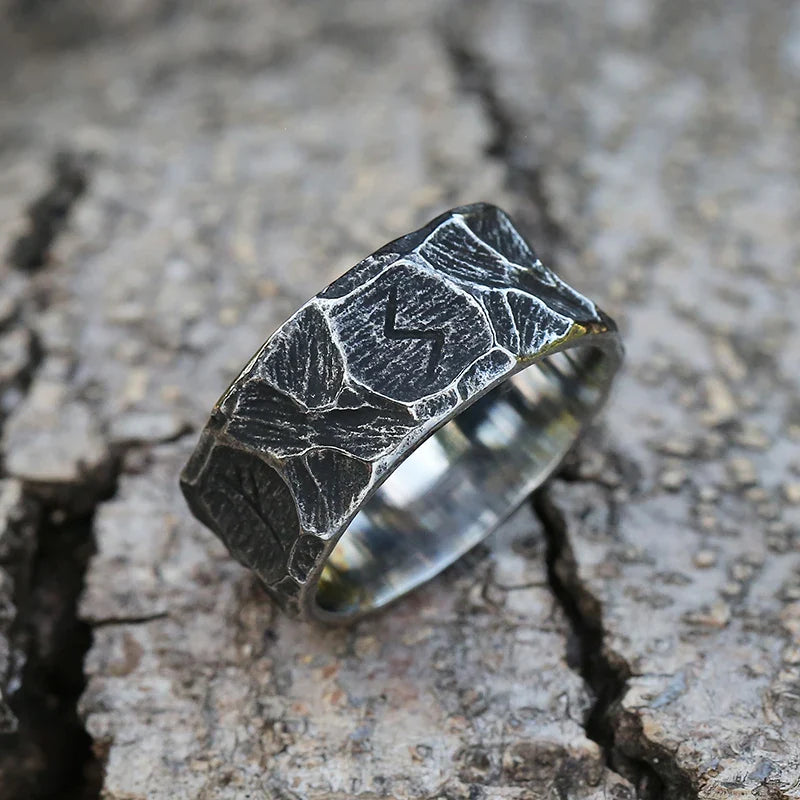 Viking Style Rune Ring for Men 1 2 3