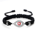 Braided Zircon Turkish Evil Eye Bracelet