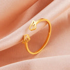 Bague ailes d'ange femme or