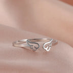 Bague ailes d'ange femme argent