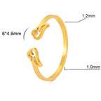 Bague ailes d'ange femme
