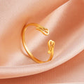 Bague ailes d'ange femme or