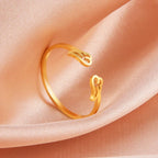 Bague ailes d'ange femme or
