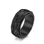 Anti-Stress Rotating Eye Ring Black