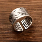 Ring Band with Ethnic Style Fish