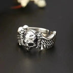 Ring Band with Skull Head