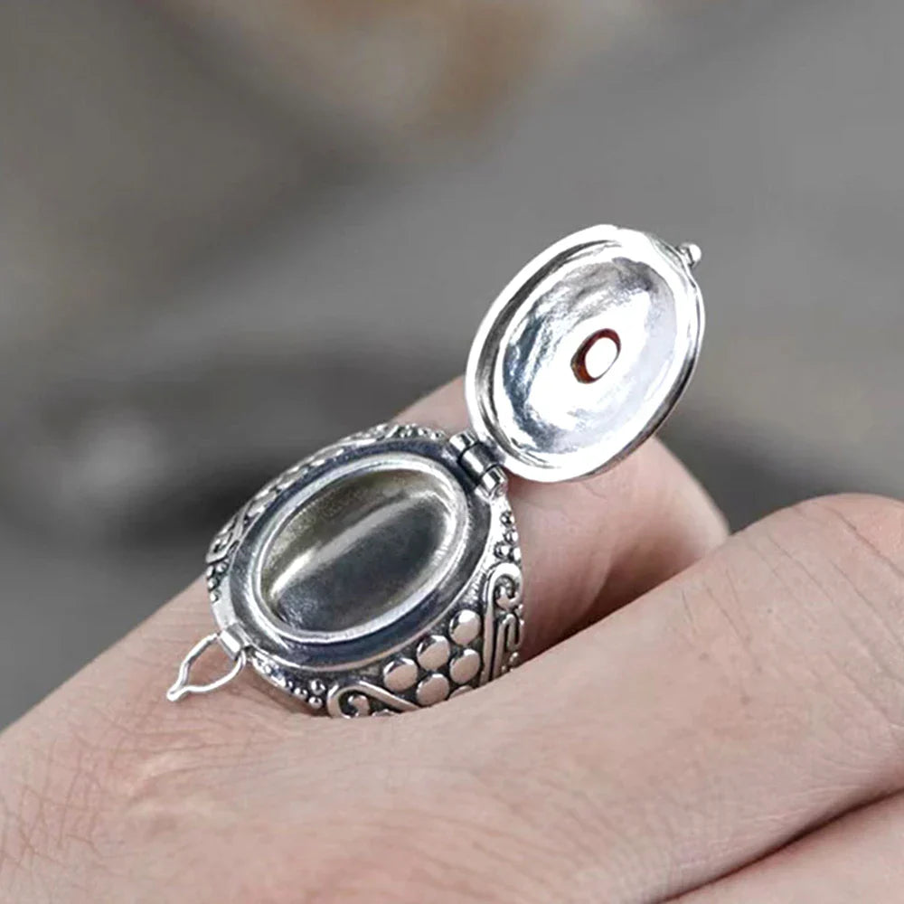 Ethnic Style Ring Band with Opening