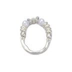 Elegant Pearl Band Ring