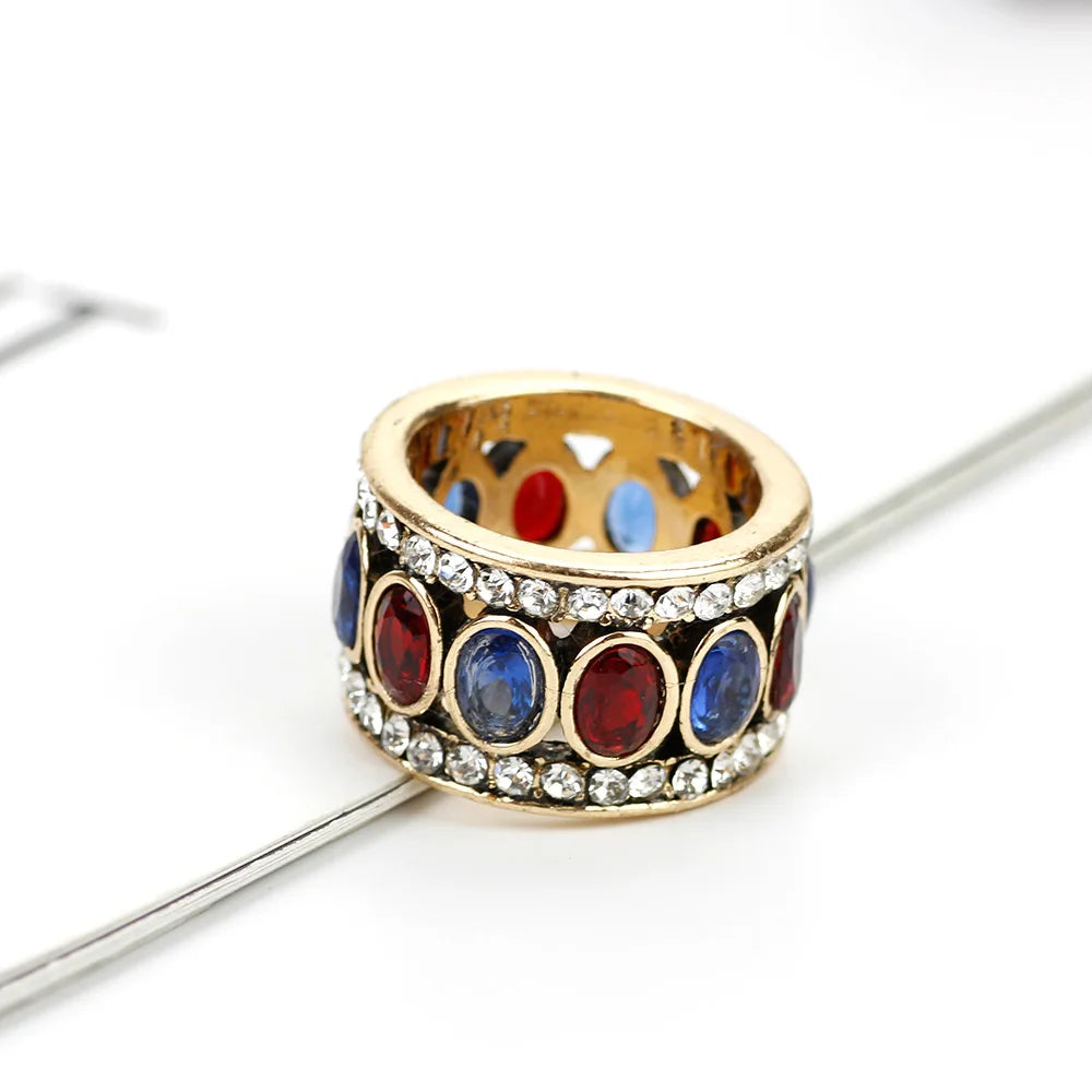 Bague Anneau Ethnique de Style Oriental