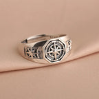 Rose of the Winds Ring Band