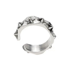 Sculpted Star Ring Band