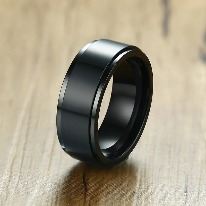 Men's Ring Anti-Stress Rotating