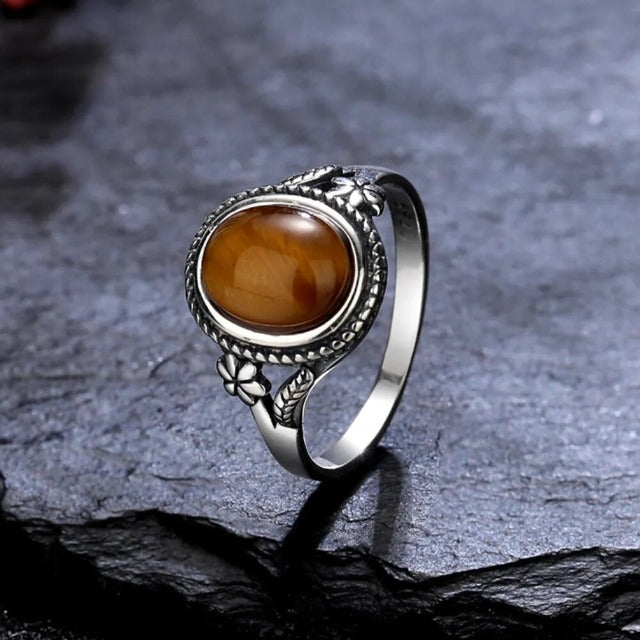 Tiger Eye Ring Band