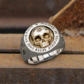 Men's Ring Band Skull
