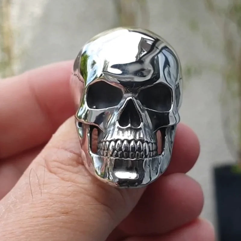 Gothic Skull Ring Band