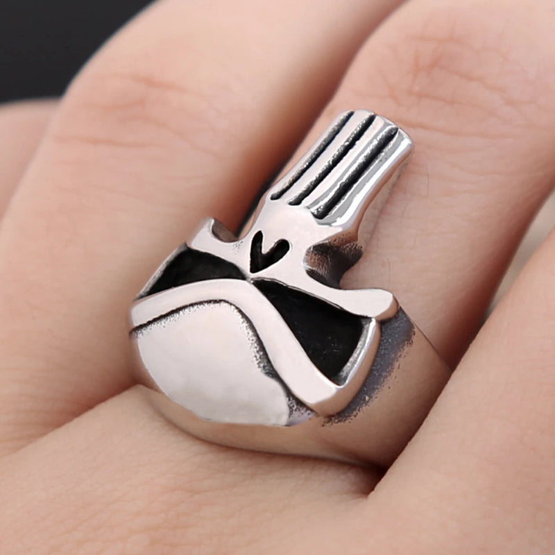 Bague Anneau Tête de Mort Homme