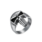 Men's Skull Head Ring Band