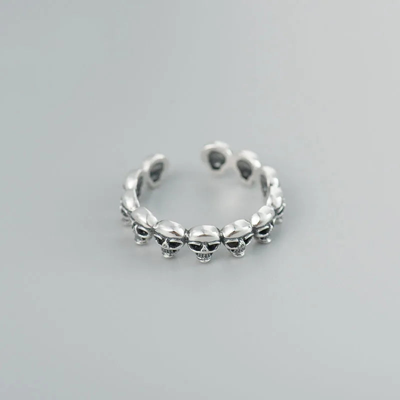 Ring Skull Heads