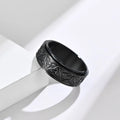 Viking Anti-Stress Ring Men Women black