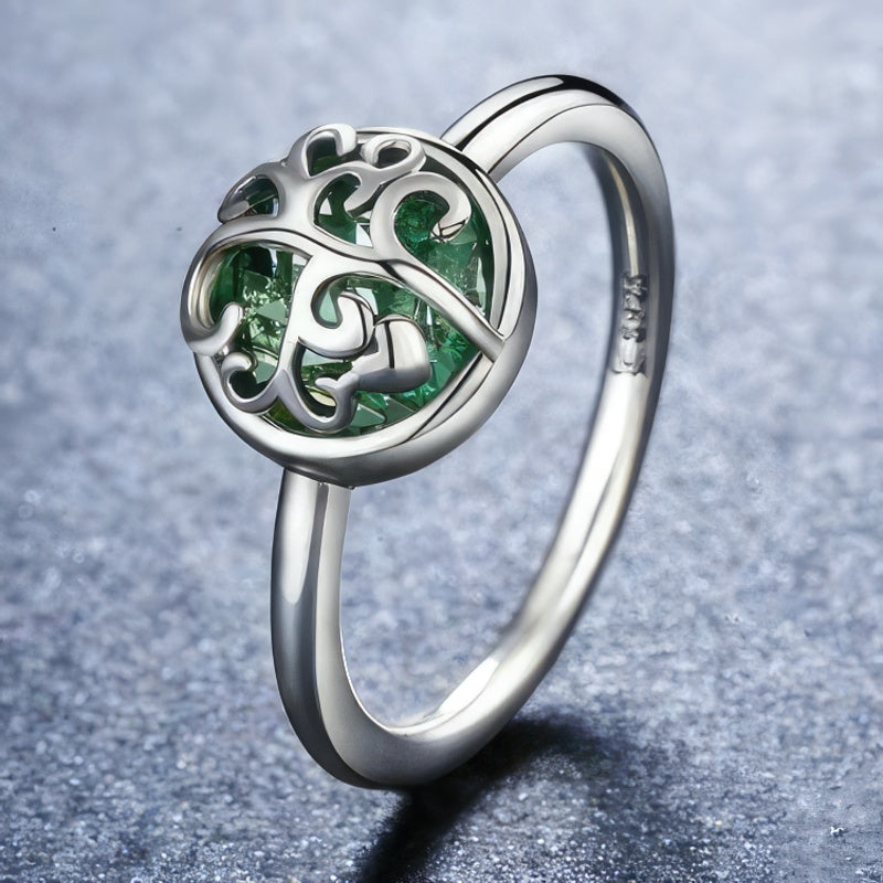 Silver Tree of Life Ring 