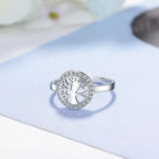 Tree of Life Ring for Women Silver Ring
