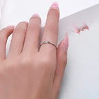 Bague arc-en-ciel femme