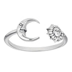 Ring with Crescent Moon and Stars