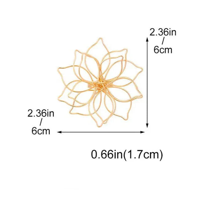 Ring with Large Flower