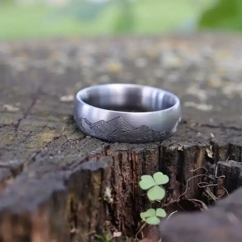Ring with Mountains Men or Women