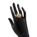 Ring with Silver or Gold Pearls gold