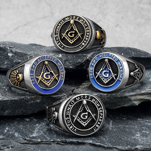 Freemasonry Signet Ring Men's Ring