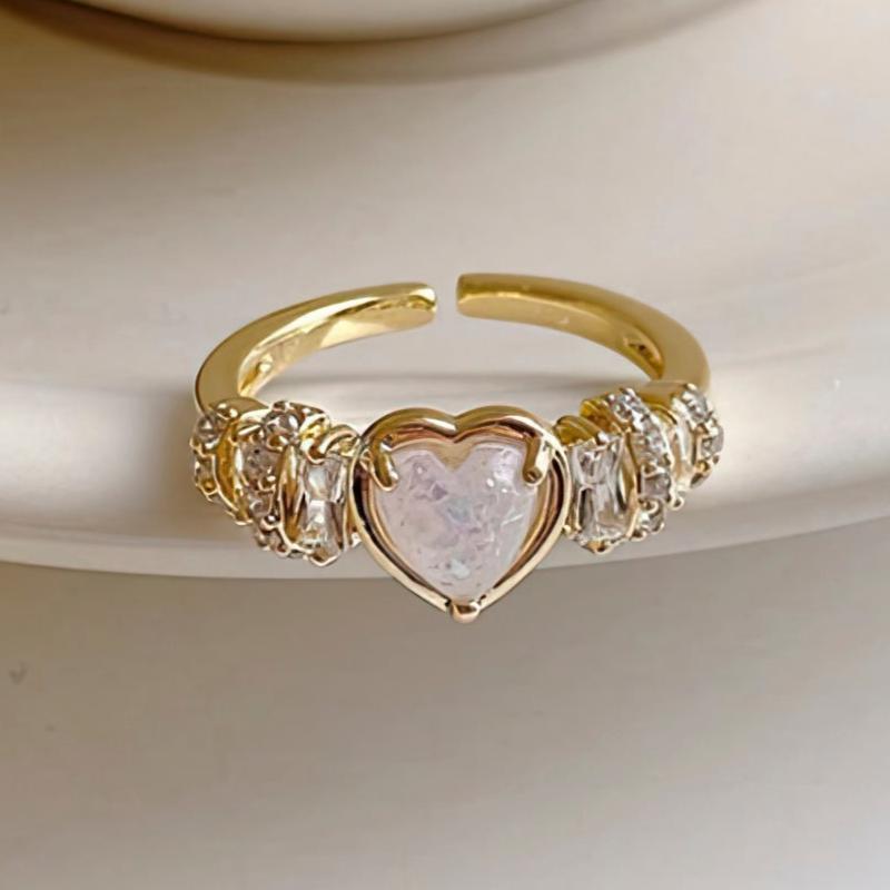 Diamond Heart Ring for Women