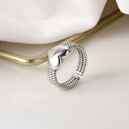 Retro Heart Ring Women's Band