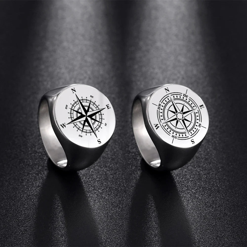 Compass Ring Rose of the Winds Style 1