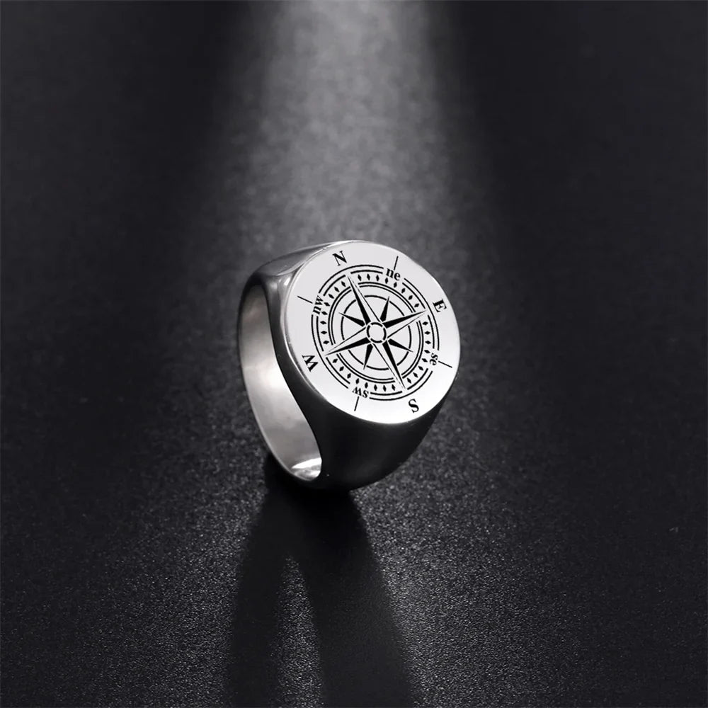 Compass Ring Rose of the Winds Style 1