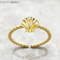 Gold Shell Ring - Exception®