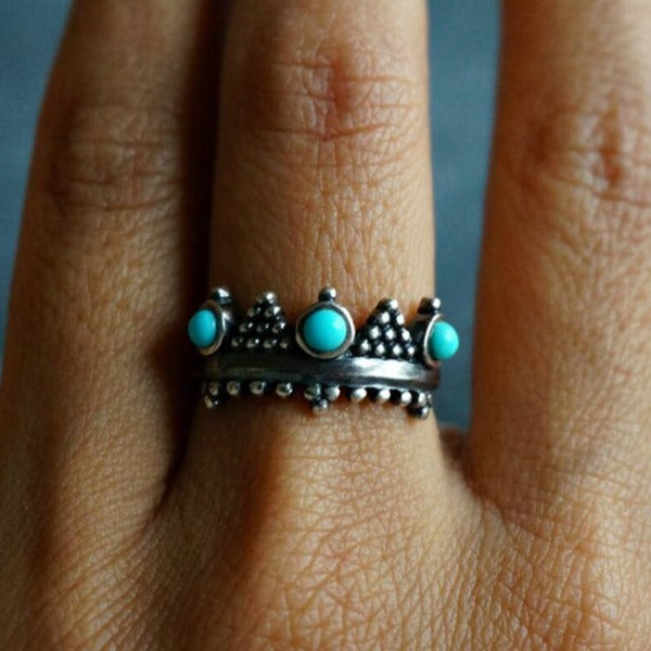 Ethnic Crown Ring