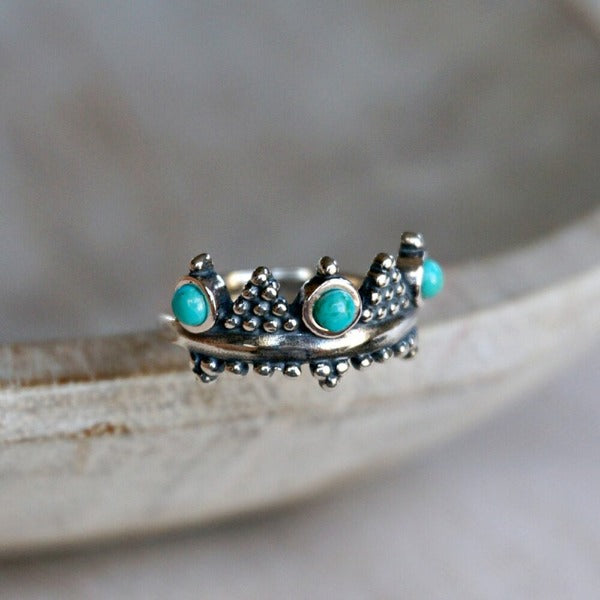 Ethnic Crown Ring