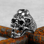 Silver Skull Ring