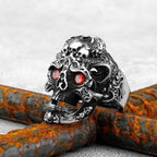 Silver Skull Ring