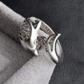 Silver Dolphin Ring