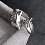Silver Dolphin Ring