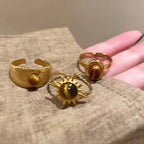 Tiger Eye Protection Ring 