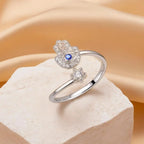 Bague de protection pour femme avec main de Fatma arabe argent