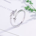 Silver Dragon Ring Men Women silver