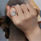 Egypt Eye of Horus Oudjat Silver Ring