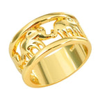 Elephant ring gold