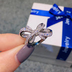 Bague femme noeud papillon